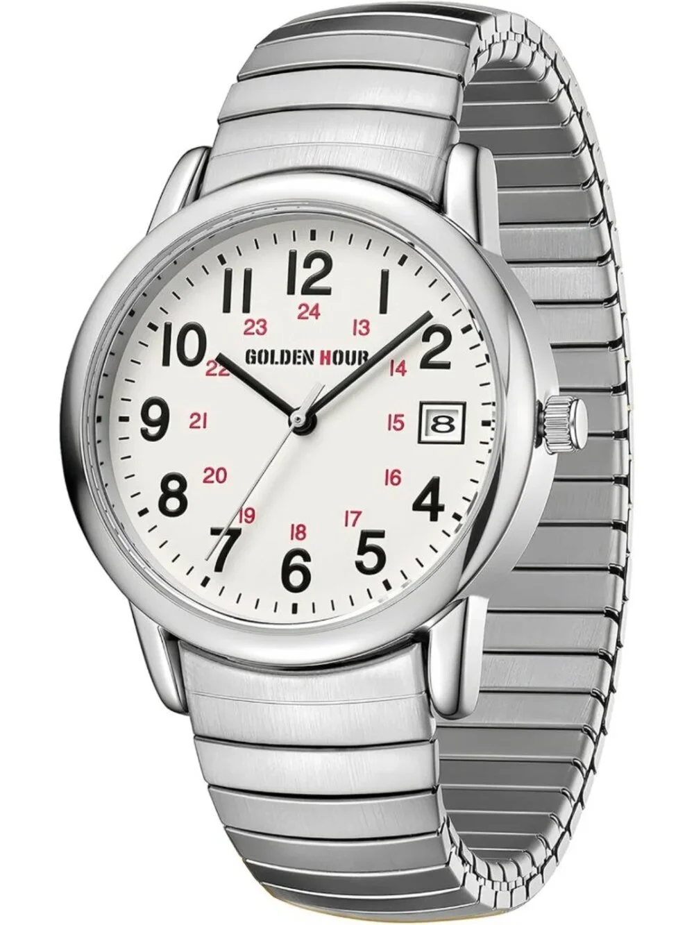 Stylish Water-Resistant Men's Watch with Easy Read Dial - Perfect for Casual
